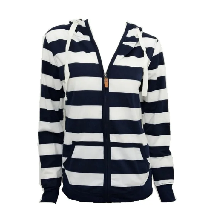 Для женщин 2017 Новая мода зима-осень женский свитер в полоску с длинными рукавами