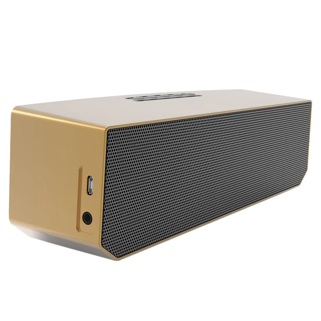 Bluedio BS-3(Camel) портативный Bluetooth беспроводной стерео динамик с микрофоном для звонков, золотой