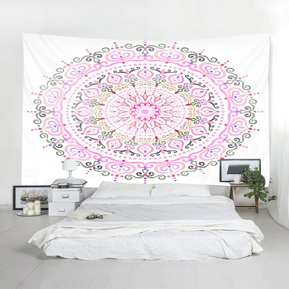 6 размер настенный гобелен с мандалой декоративное покрывало Коврик для йоги