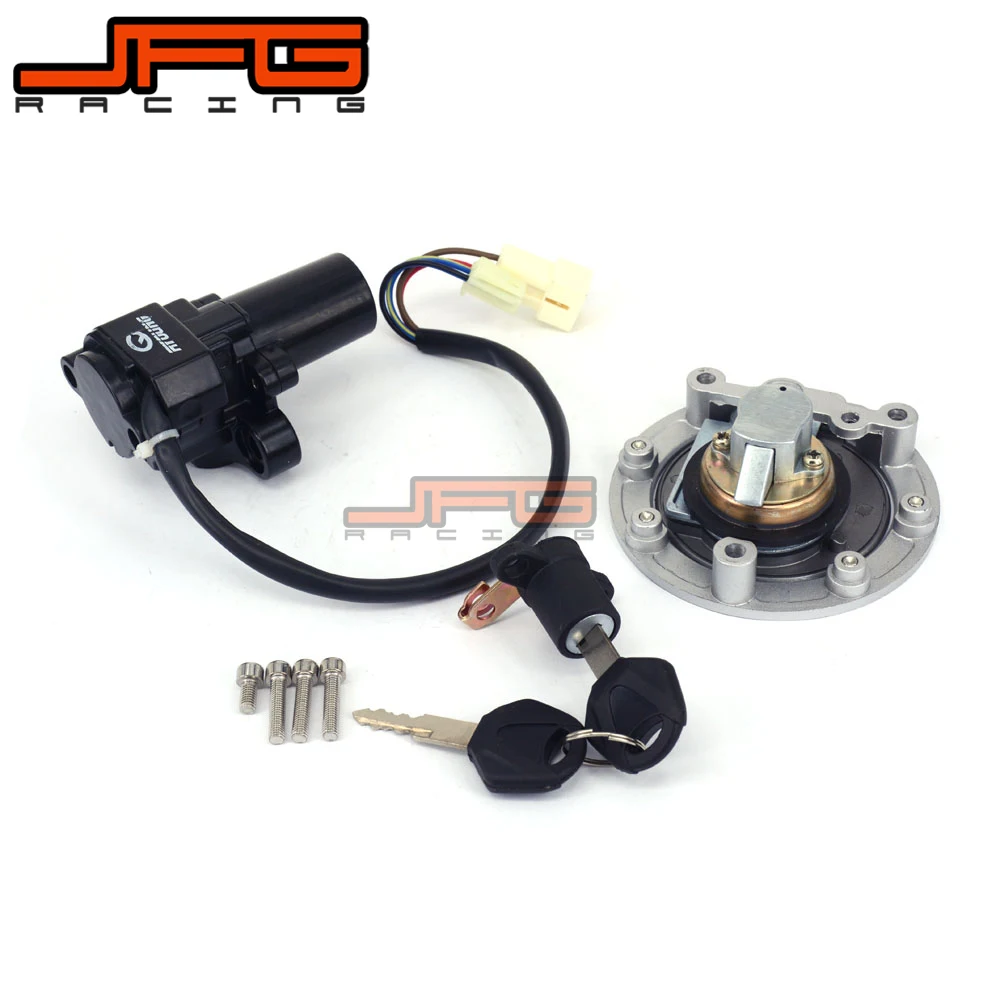 Замок зажигания для Yamaha YZF R6 YZFR6 YZF-R6 03 04 05 2003-2005 2003 2004 | Автомобили и мотоциклы