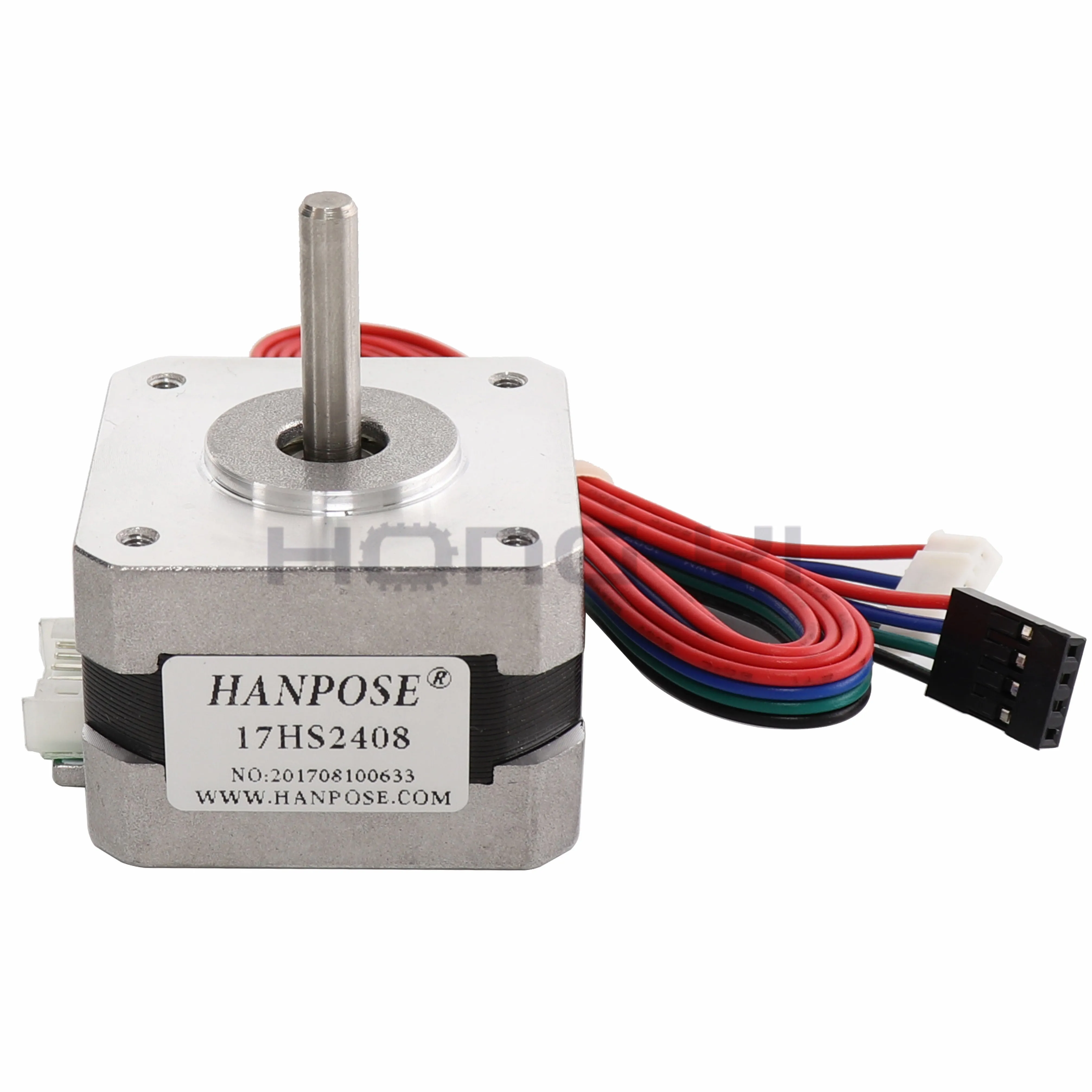 Шаговый двигатель 17HS2408 D 4 свинцовый 0.6A Nema17 42 двигателя с линией DuPont для лазерного