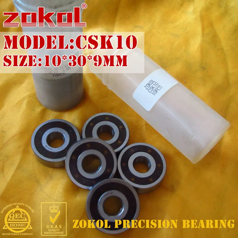 Подшипник zokol CSK10 6200 CSK10PP односторонний подшипник сцепления 10*30*9 мм|bearing bearing|bearing