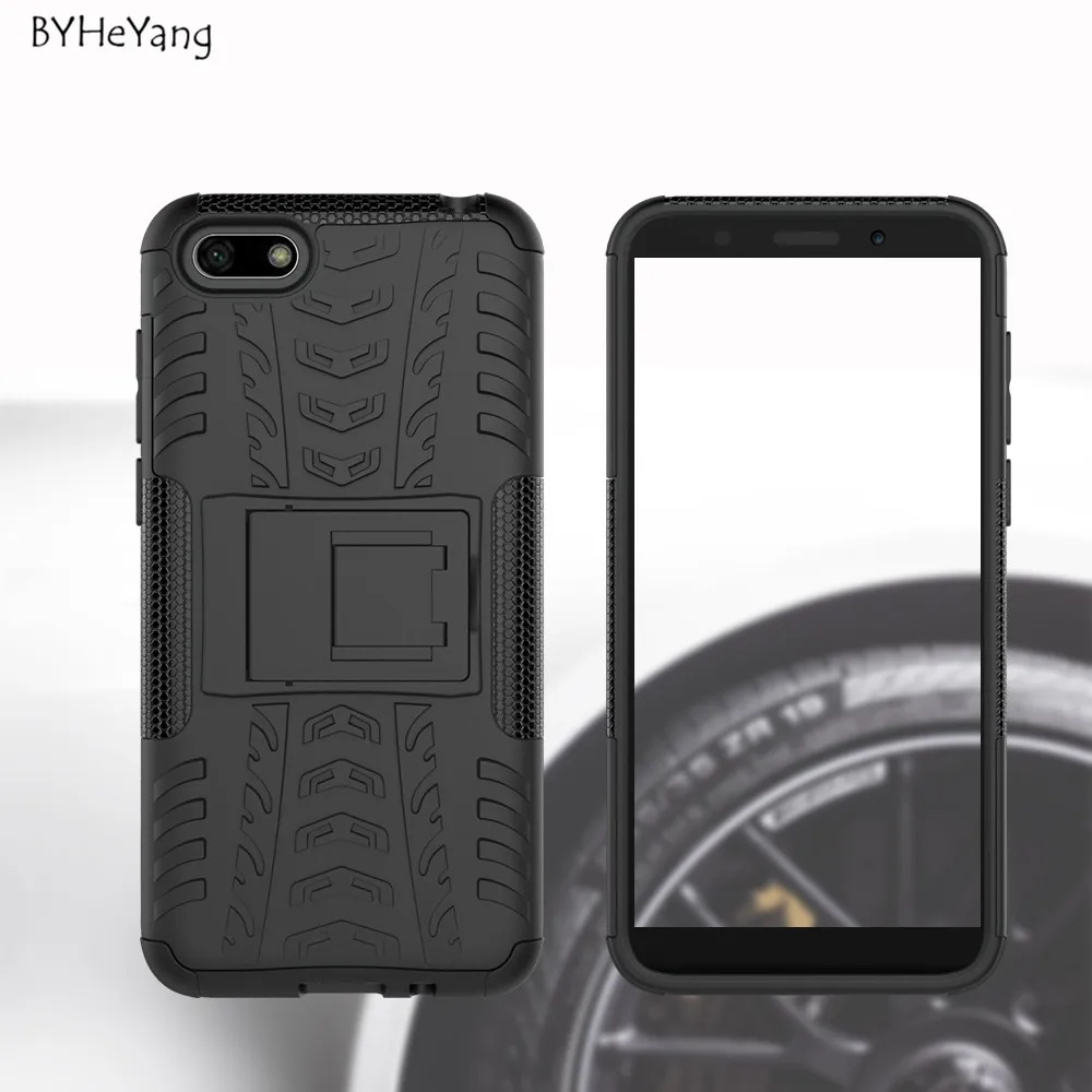 For Huawei Honor 7A 5.45" Russia Version Case Hybrid TPU Armor Silicone Rubber Hard for Y5 2018 Cover Prime | Мобильные телефоны