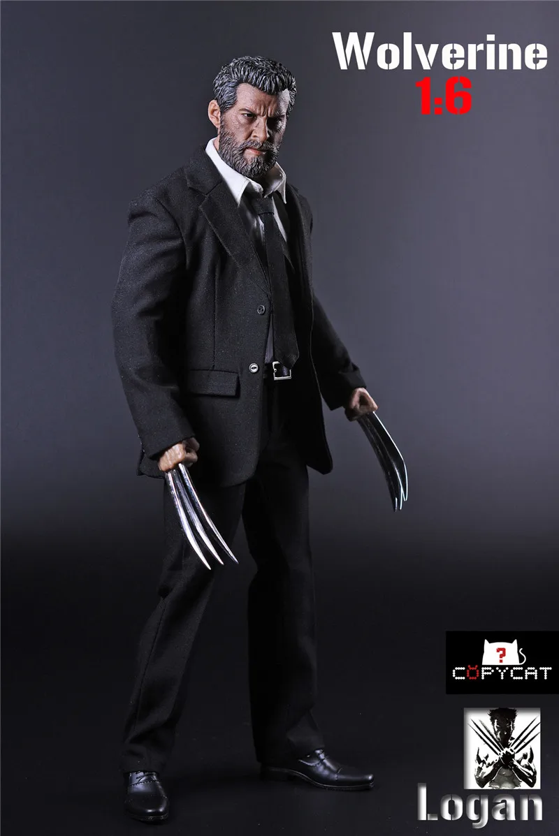 Модель 1/6 мужская одежда X Men костюм Росомаха Логан Набор фигурок для 12 дюймов экшн