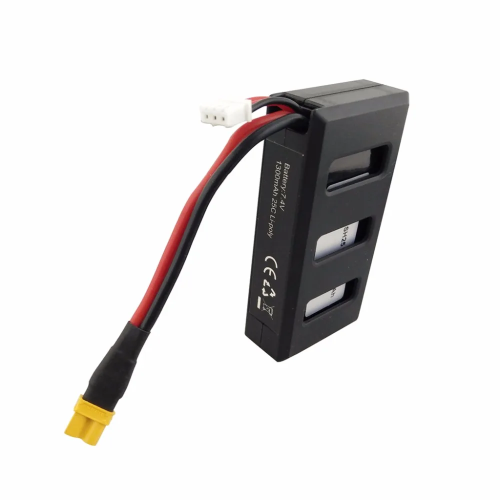 7 4 V 1300mah литиевая батарея для MJX B6 B6W B6F B6FD B8 Bugs 6 8 бесщеточный Квадрокоптер запасные