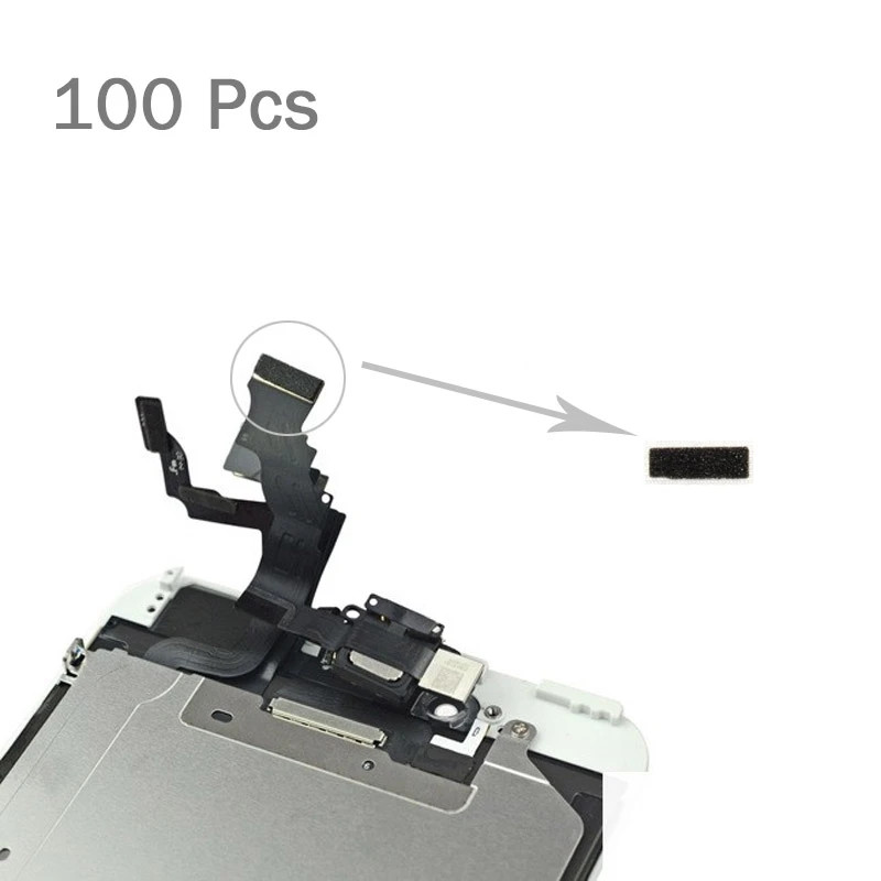 IPartsBuy 100 шт ЖК-экран гибкий кабель Губка Пена ломтик колодки для iPhone 6s