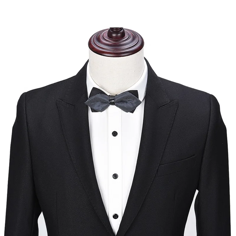 Мужской костюм Slim Fit Повседневное One Button сетки Блейзер боковые вентиляционные