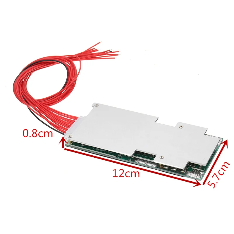1 шт. 14S 45A 48 В литий-ионный аккумулятор 18650 BMS PCB защита баланс интегральные схемы доска