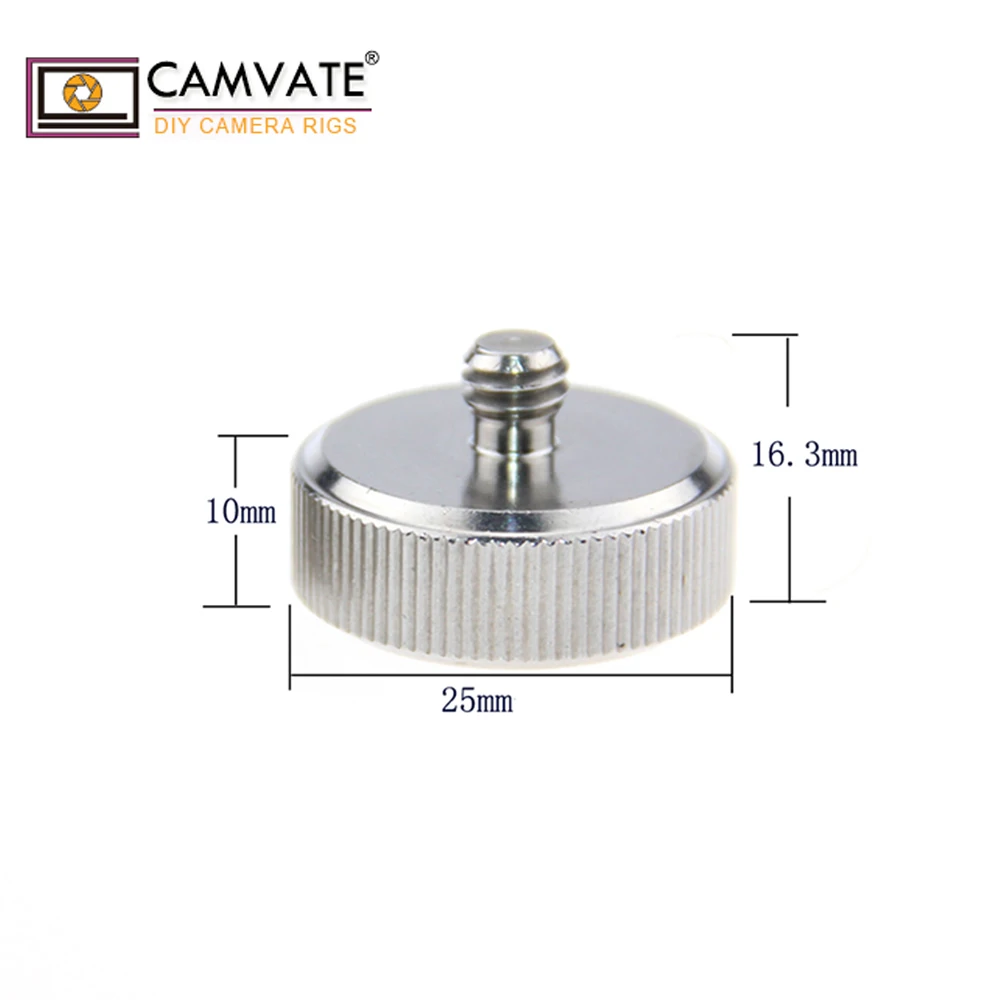 Штатив тренога CAMVATE C1043 с резьбой 1/4 дюйма папа 3/8 мама|Аксессуары для фотостудии| |