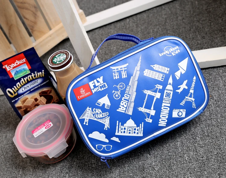 Новинка 2016 Детская сумка тоут изоляционная для обеда коробка фруктовые закуски