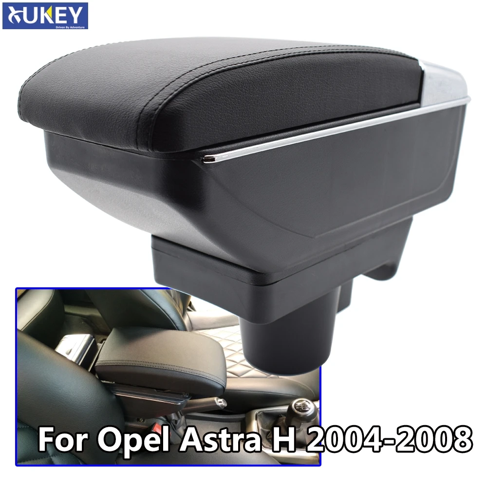 Подлокотник для Opel Astra H 2004 2014 двухслойный ящик хранения вещей украшение