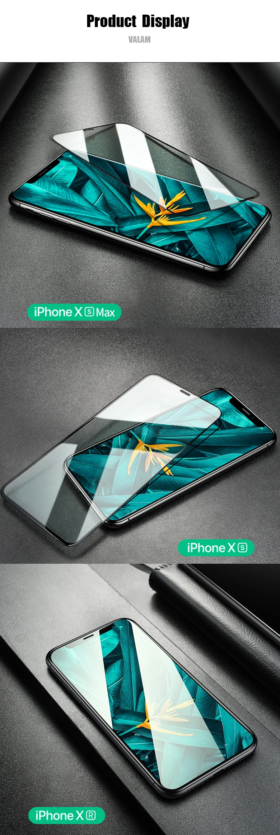 Полное закаленное стекло для iphone 11 Pro Max защита экрана X XR стекло Xs MAX стекло на iphone 7 Стекло 6 8 plus защитное стекло
