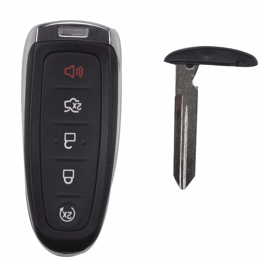 5 кнопок чехол для дистанционного ключа от машины Fob Ford Explorer Edge Escape Flex aurus 2011 2012 2013