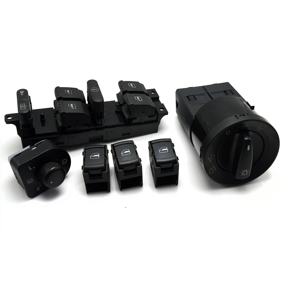 

Free shipping Window Switch headlight switch for VW volkswagen 99-04 Bora Golf Jetta MK4 Passat B5 1J1 959 565E 1C0 941 531