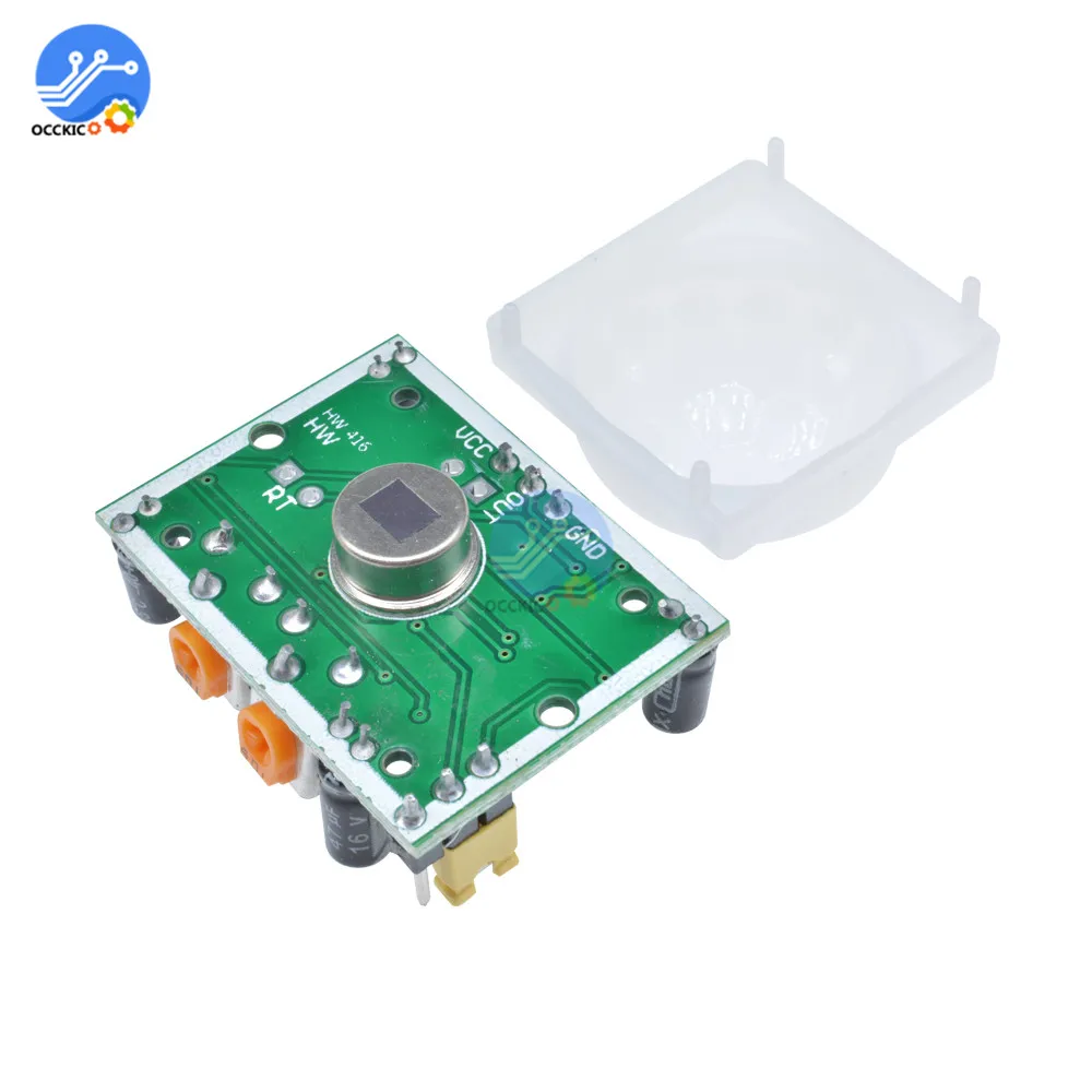 5 шт. HC SR501 инфракрасный PIR Модуль Детектор движения плата для arduino DIY Kit|module for