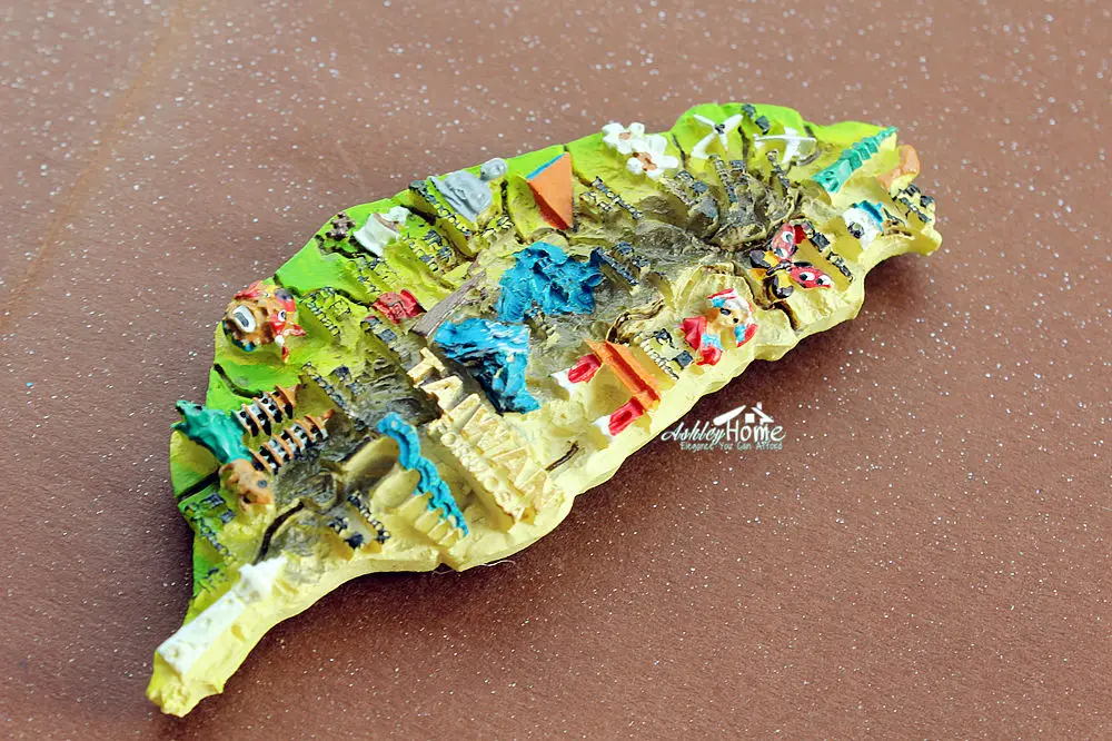 Китай Тайвань туристический сувенир Formosa для путешествий 3D магнит на холодильник