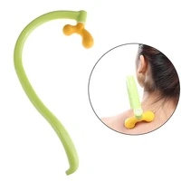 newest neck and shoulder therapeutic dual trigger point self massage tool promotes blood circulation
