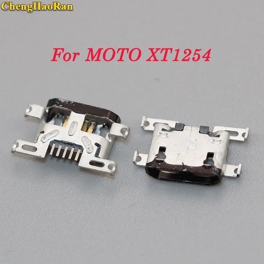 ChengHaoRan 2-15 шт. для Motorola MOTO Droid Turbo XT1254 micro USB зарядное устройство разъем док-порт mini jack