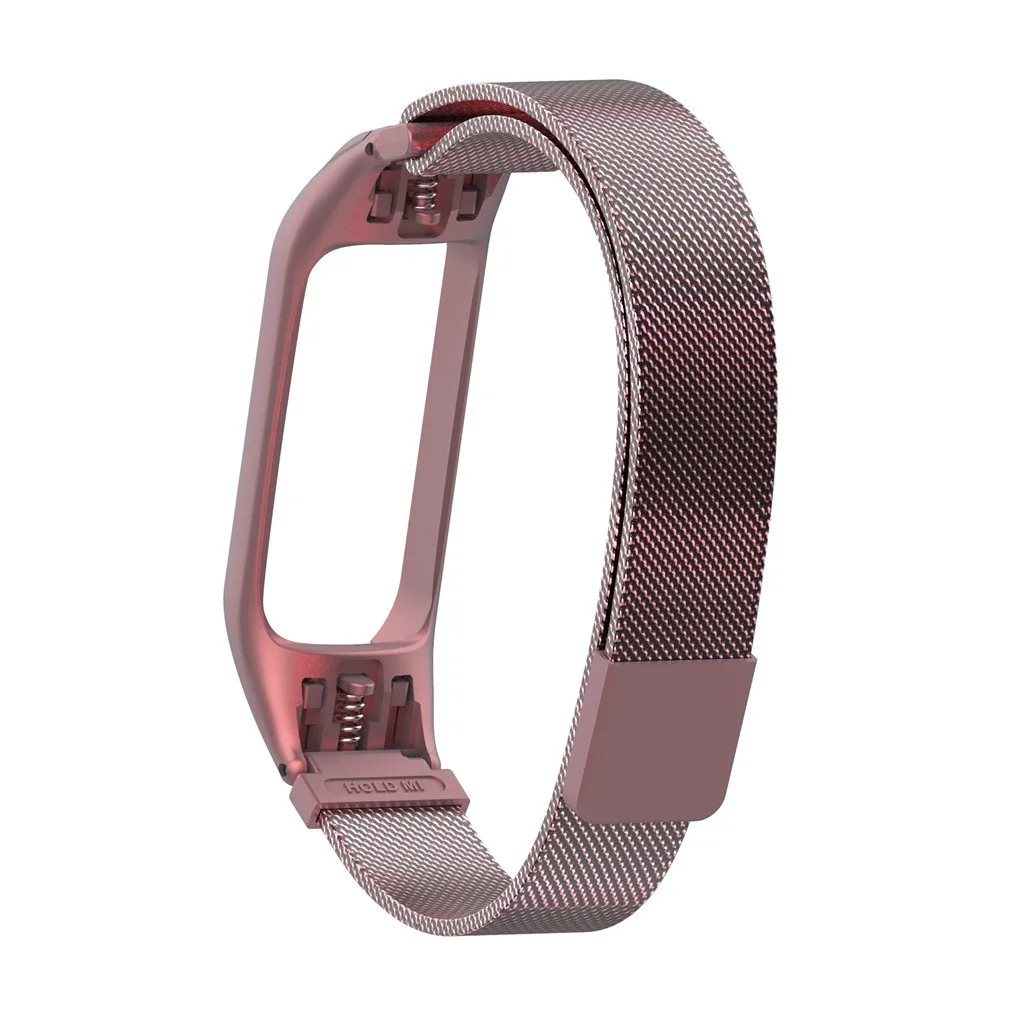 Ремешок mi lanese браслет с магнитной петлей для Xiaomi mi Band 3 Смарт-часы сменные мужские Т-образные спортивные роскошные мужские и женские 19Jun21