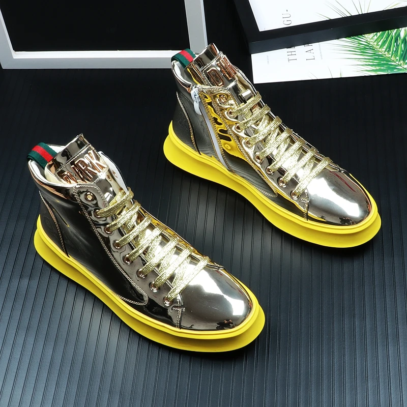 Cl andgz/высокая обувь из натуральной змеиной кожи с красной подошвой мужские