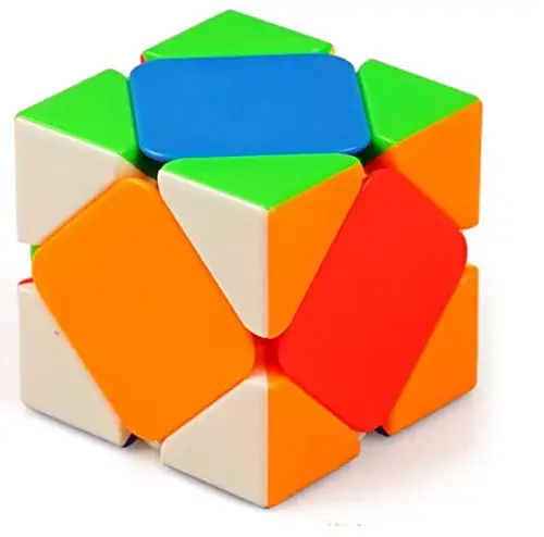 Cuber Speed Skew Stickerless Magic Cube куб пазл игрушки для детей|Головоломки| |