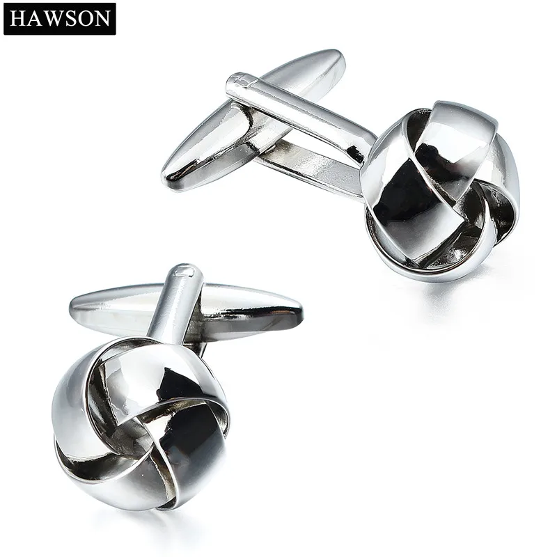 Мужской комплект из запонок и зажима для галстука|knot cuff link|tie clip setcuff links |