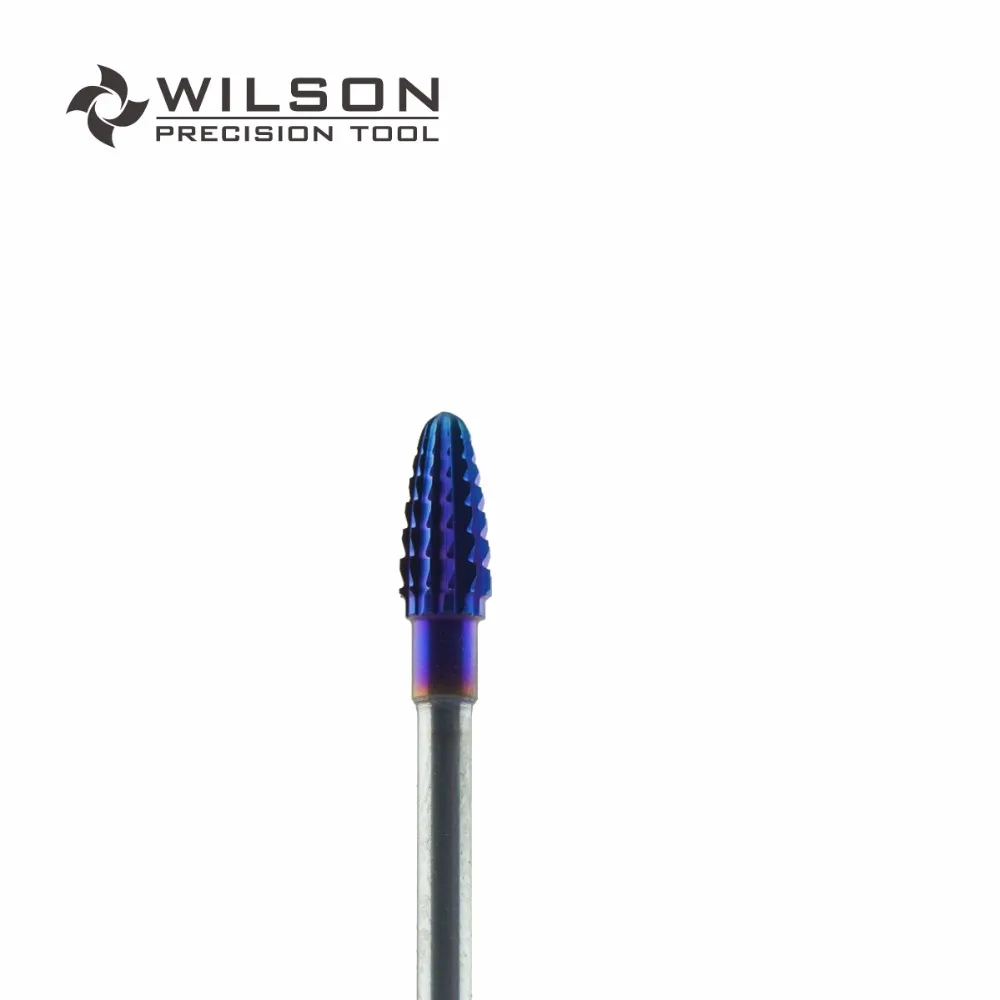 

Mini Cone - Coarse (1130126) - Blue Nano Coating - WILSON Carbide Nail Drill Bit For Electric Manicure Drill