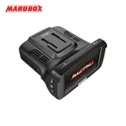 Видеорегистратор Marubox M600R 3 в 1, Автомобильный регистратор с антирадаром и GPS, 2 шт.лот, Full HD 1296P