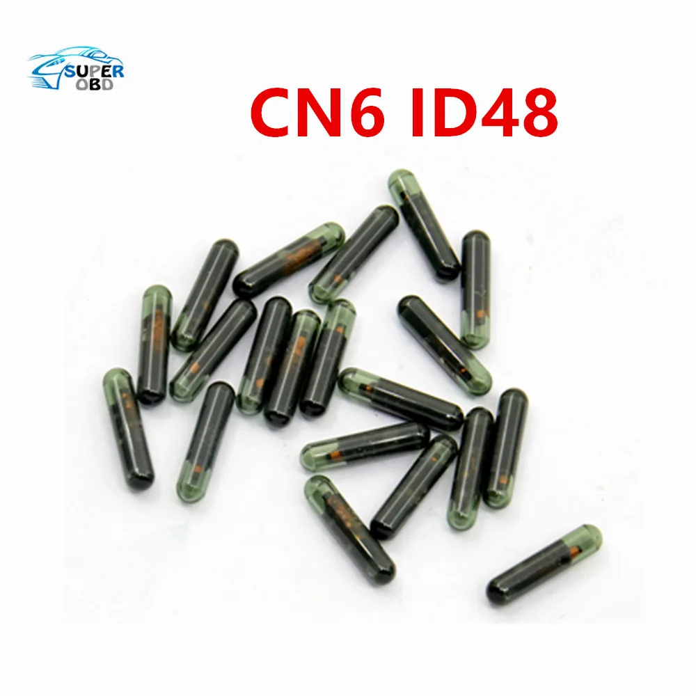 Оптовая цена CN6 ID48 Автомобильный Транспондер стекло пустой Cloner Чип использовать