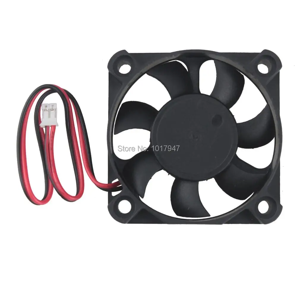 2 PCS LOT Gdstime DC 5V 2Pin Brushless Cooling Fan 5cm 50mm 50x50x10mm Ventilation Axial Flow Heatsink 5010S | Компьютеры и офис