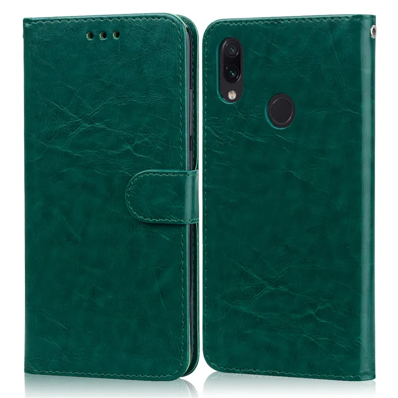 Чехол-книжка для Xiaomi Redmi Note 7, цветной кожаный чехол-книжка для Xiaomi Redmi Note 7, чехол-книжка с подставкой, чехол для телефона для Redmi Note 7