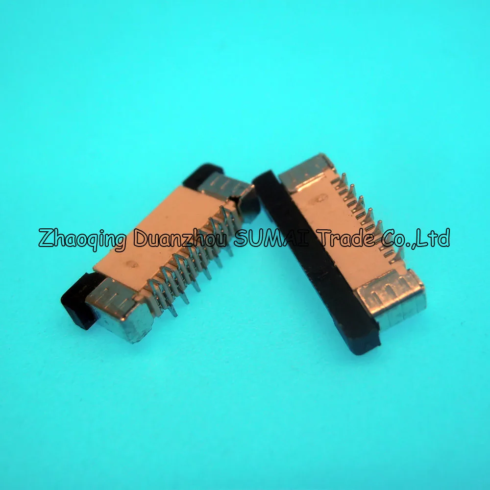 Разъем кабеля Erect SMD типа FPC/FFC 14 Pin 0 5 мм для ЖК-экрана DVD/GPS/MP3/PDA/телефона и т. Д. ROHS |