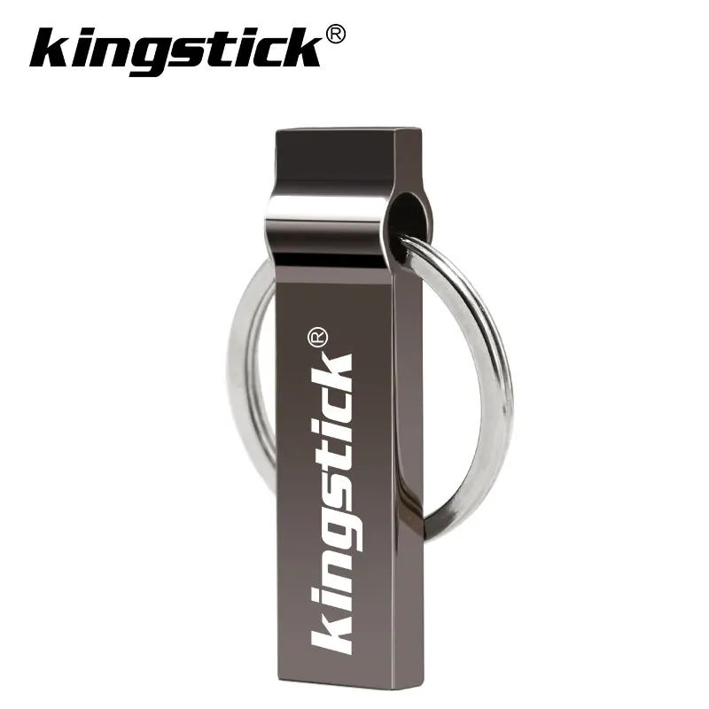 Usb 2 0 USB флеш накопитель 128 Гб 64 ГБ металлический с реальной емкостью брелок для