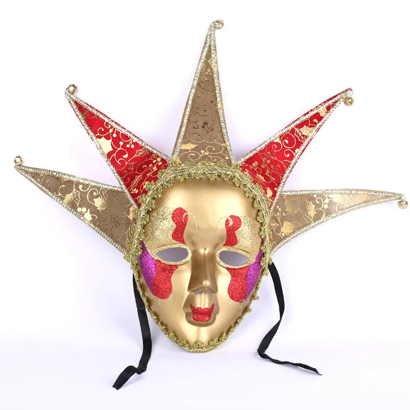 

New Novelty Full Face Clown Mask Halloween Scary Latex Masks 2021 New Fashion Masquerade Masks