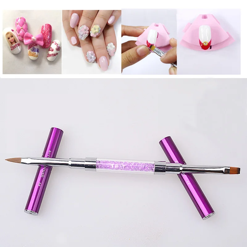 1 шт. профессиональная кисть для рисования акриловых линий|nail tools|acrylic uvpen diy |