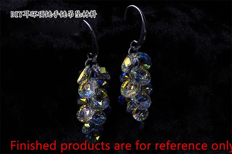 Оптовая продажа 20 шт./лот высококачественные круглые бусины со спутниковой