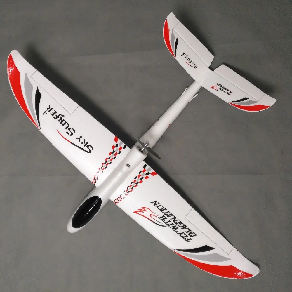 850 мм крыльев небо Серфер пропеллер RC тренировочный самолет PNP|sky surfer|rc trainer planesrc |