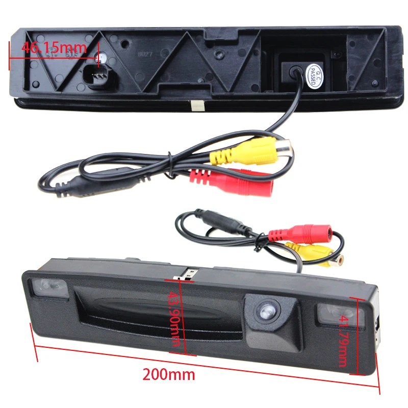 

HaiSunny Car Rear View Backup Camera CCD Parking Reverse Camera Dynamic Guiding Line For Ford Focus 2015 2016 2017