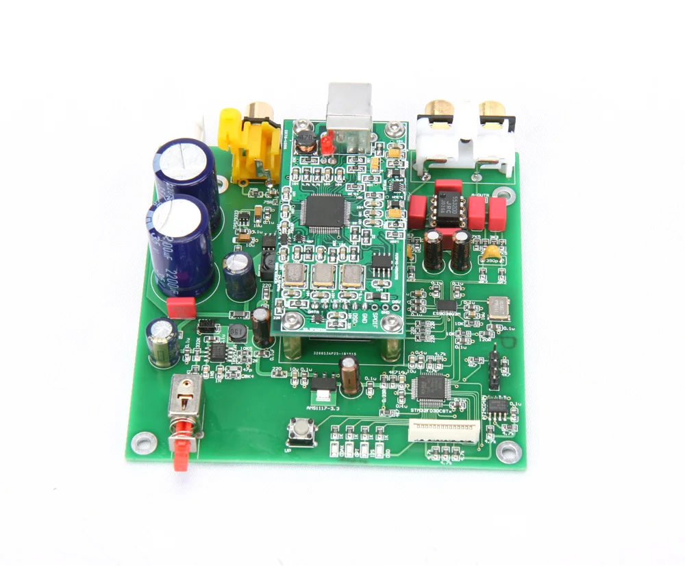ES9038 Q2M ides DSD Декодер коаксиальный волоконный вход, DAC декодирующая плата HIFI аудио усилитель плата F7-003