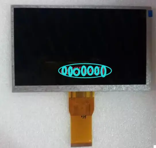 

7inch digital lcd screen cpt070 , 50pin , 6.6cm 40-core