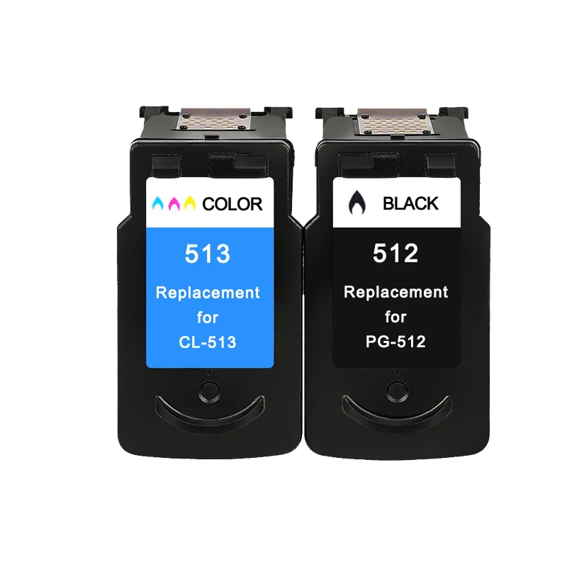 Картридж чернильный YLC совместимый с Canon PG512 CL513 pg 512 cl 513 для принтера Pixma MP230 MP250 MP240