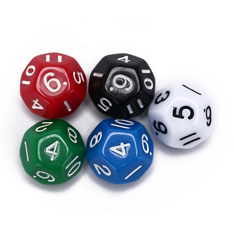 Азартные игры инструмент 12 сторонний кости лицо игра dnd D12 бар вечерние