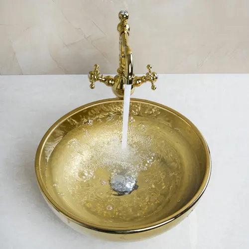 Новый Поворотный кран JIENI 360 с 2 ручками кухонный раковина для ванной комнаты
