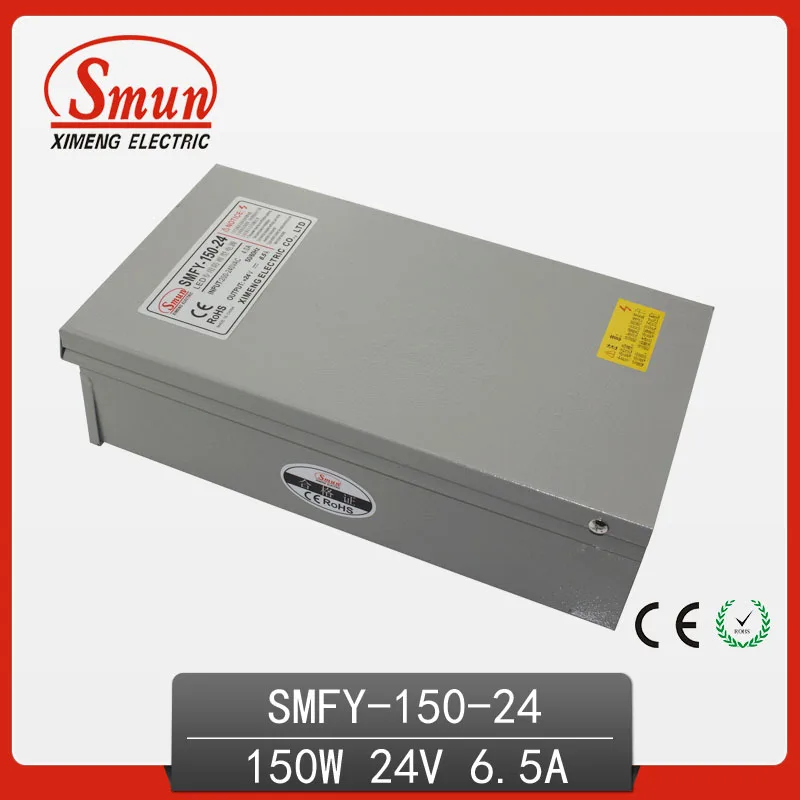 150 Вт 24 В постоянного тока а Водонепроницаемый Импульсный источник питания с CE ROHS