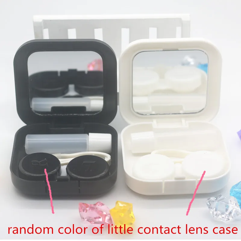 LIUSVENTINA 2018 New Soft Rubber Captain American Contact Lens Case With Mirror Box Container for Gift Girls | Аксессуары для