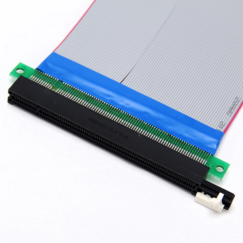 Адаптер PCI-E PCI Express 16X в 8X расширитель переходника гибкий Удлинительный кабель для