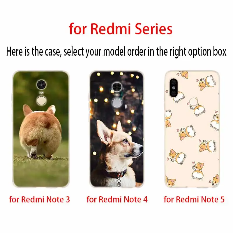 Мягкий чехол для Xiaomi Redmi Note 10 9 8 7 6 5 Pro Max 10S 9S 9T 8T 4G 5G с изображением животных Шиба-ину