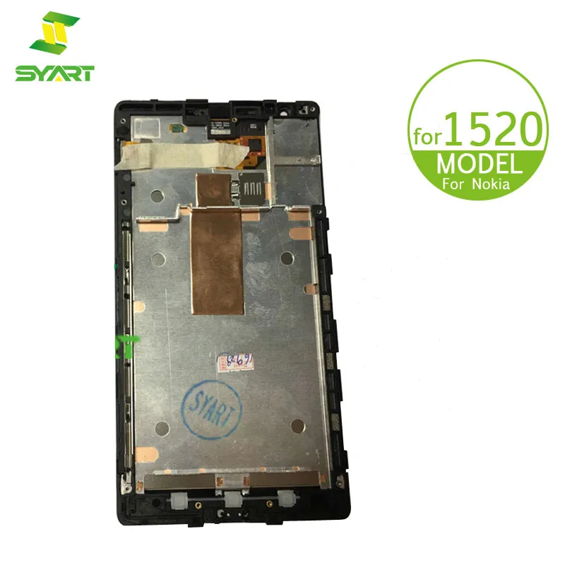 

For Nokia Lumia 1520 LCD Display Touch Screen Digitizer Assembly With Frame Replacement + Tool For N1520 RM-937 RM-940 6.0" LCDs