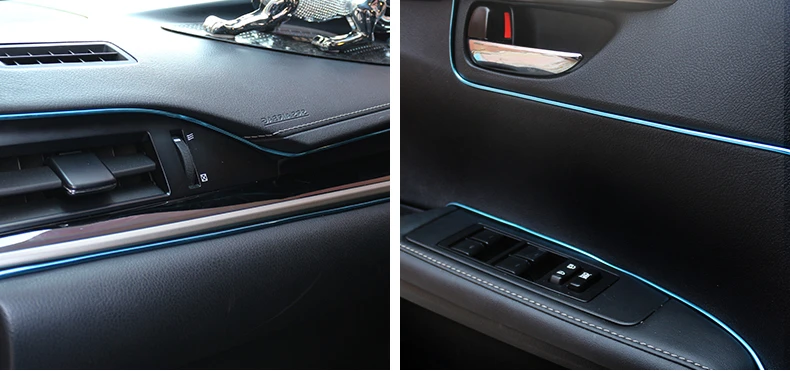 5 м 3D Стикеры стайлинга автомобилей Наклейки и наклейки на автомобили внутренняя