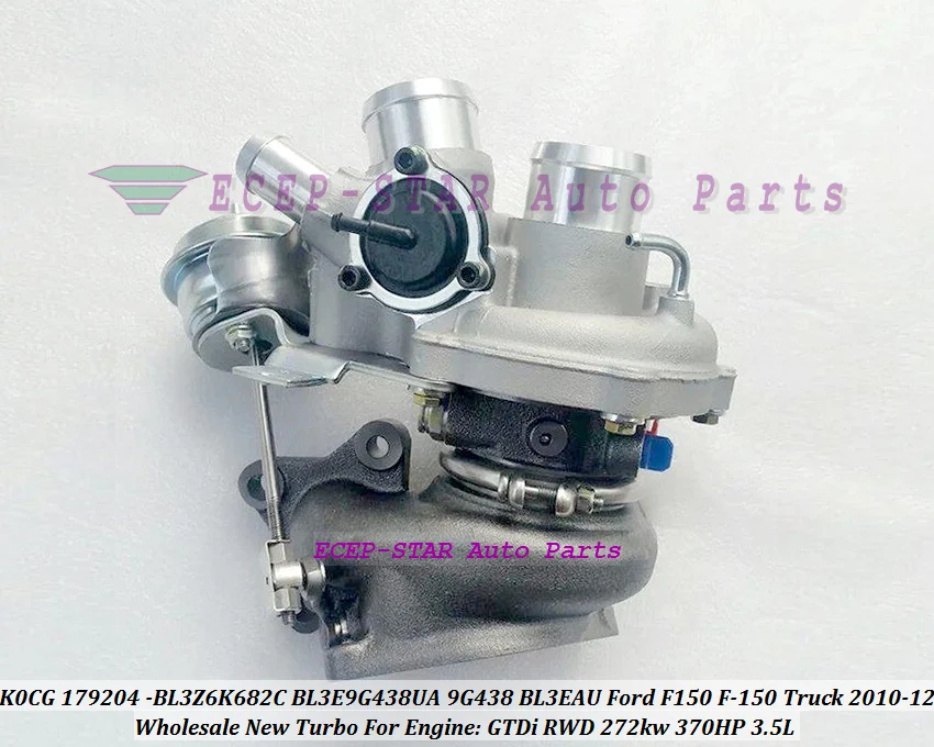 K0CG 179204 BL3Z6K682C BL3E9G438UA 9G438 BL3EAU Турбокомпрессор Для Ford F150 F 150 3.5L GTDi RWD грузовик 2010 2012 370HP